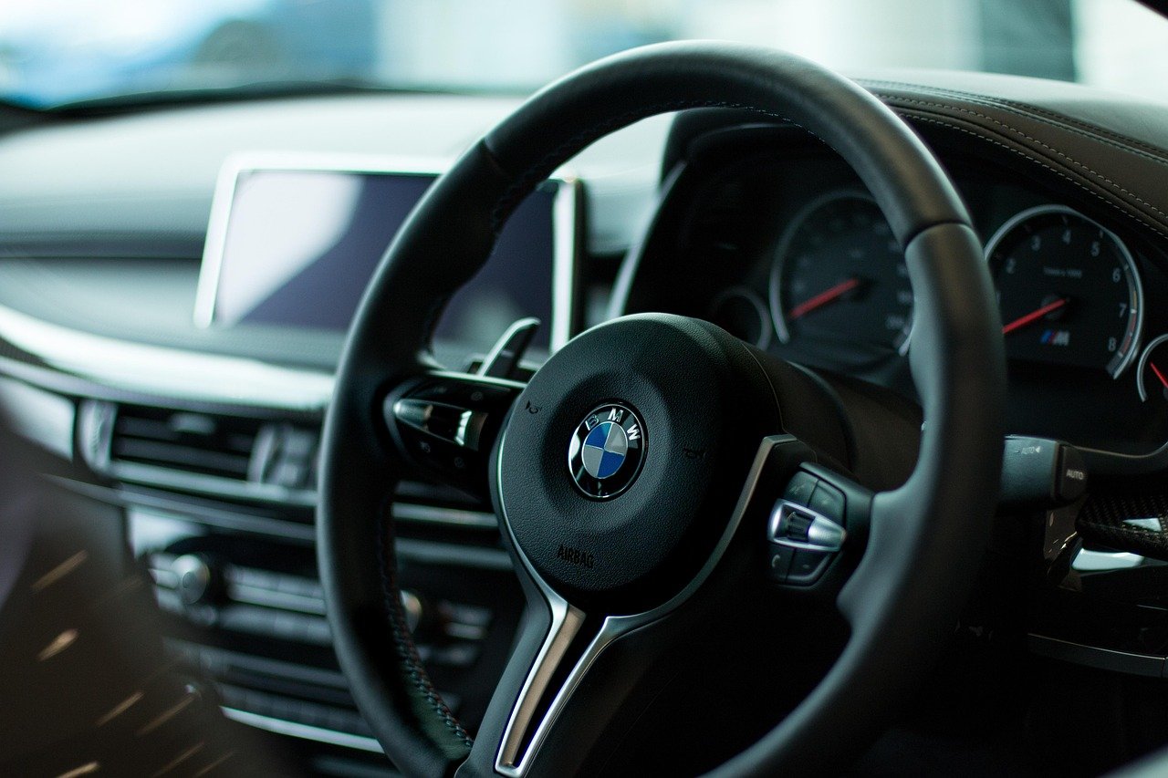 bmw, car, steering wheel, vehicle, transport, car interior, transportation, speed, travel, automobile, modern, luxury, car wallpapers, luxury car